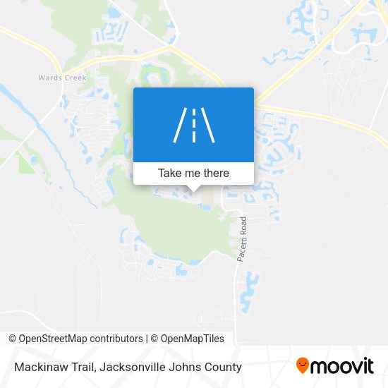 Mapa de Mackinaw Trail
