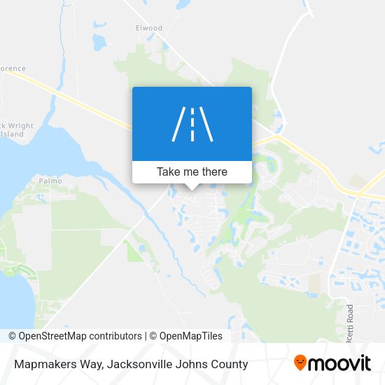 Mapmakers Way map