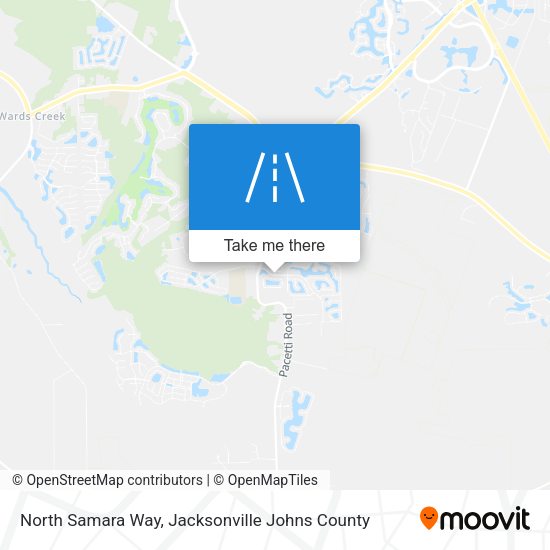 North Samara Way map