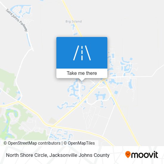 North Shore Circle map