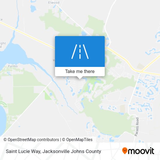 Saint Lucie Way map