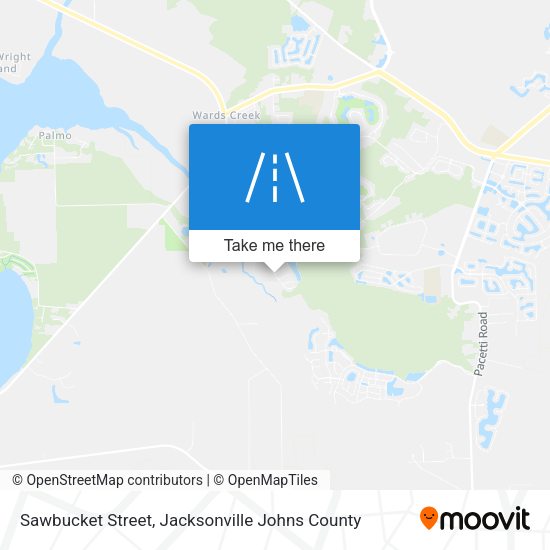 Mapa de Sawbucket Street