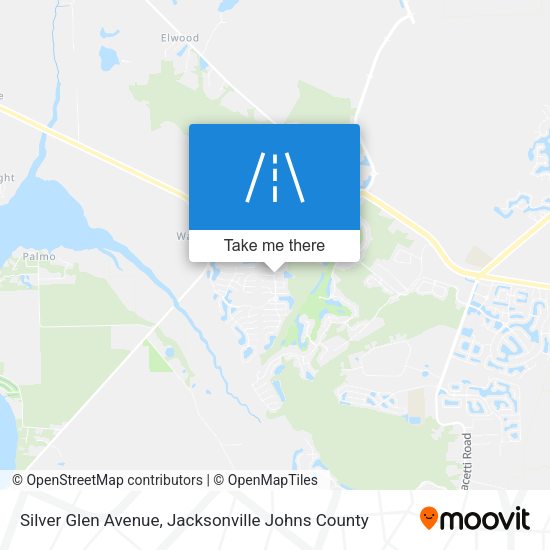 Silver Glen Avenue map