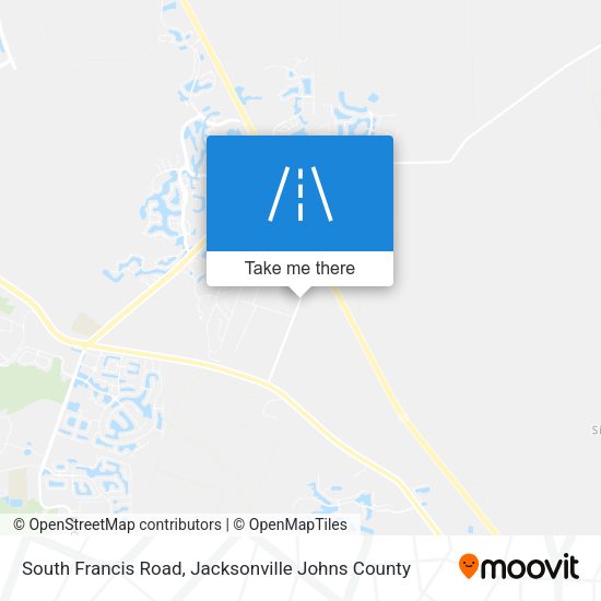 South Francis Road map