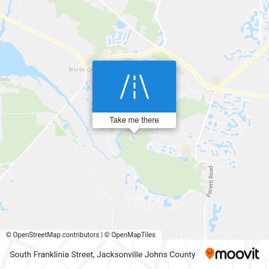 Mapa de South Franklinia Street
