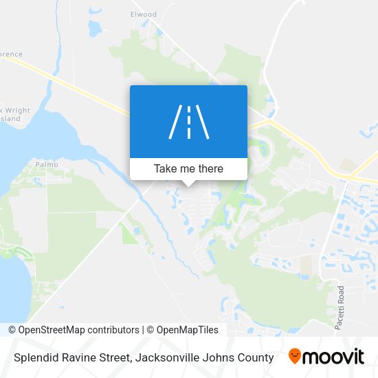 Mapa de Splendid Ravine Street
