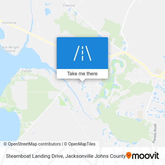 Steamboat Landing Drive map