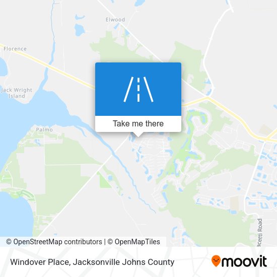 Windover Place map