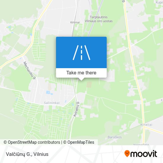 Valčiūnų G. map