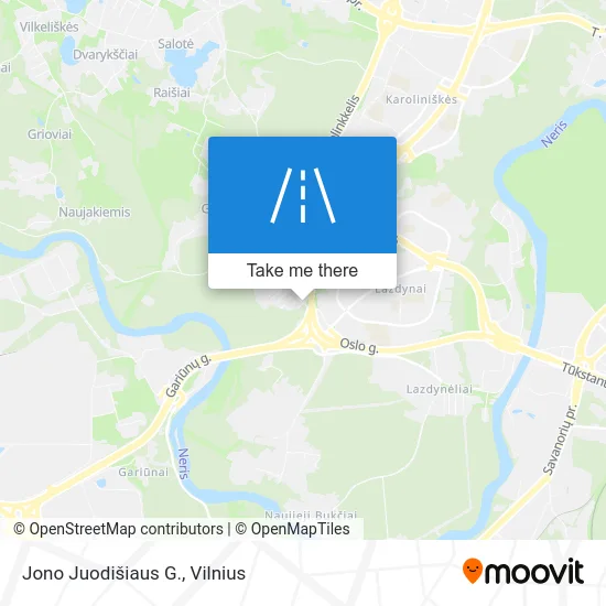 Карта Jono Juodišiaus G.