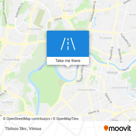 Карта Tbilisio Skv.