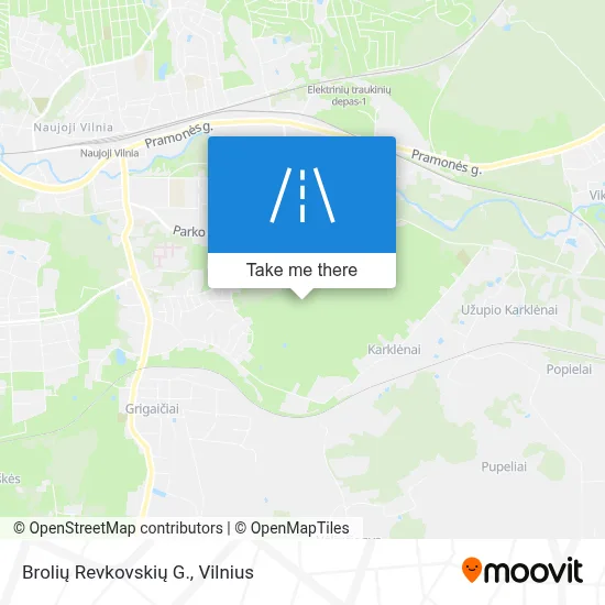 Brolių Revkovskių G. map