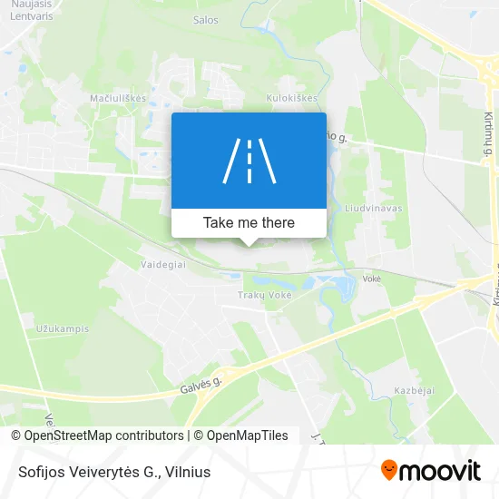 Sofijos Veiverytės G. map
