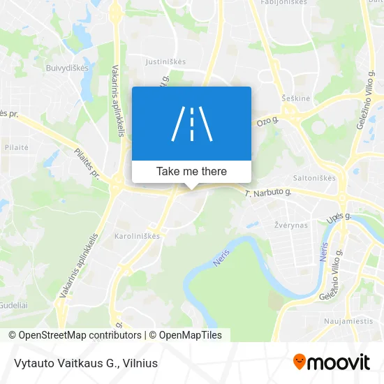 Vytauto Vaitkaus G. map