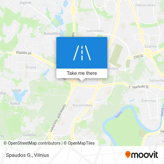 Карта Spaudos G.