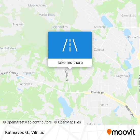 Katniavos G. map