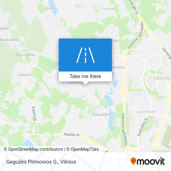 Gegužės Pirmosios G. map