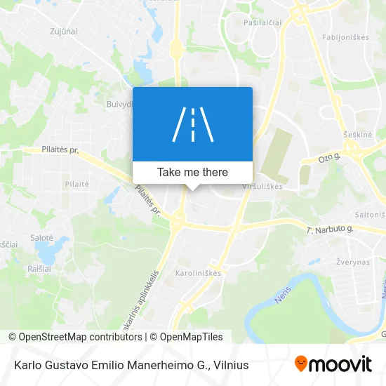 Карта Karlo Gustavo Emilio Manerheimo G.