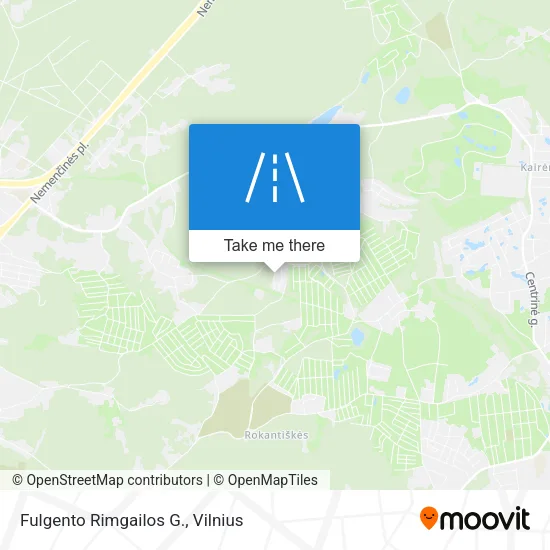 Карта Fulgento Rimgailos G.