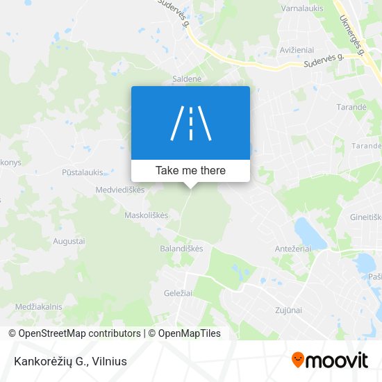 Kankorėžių G. map