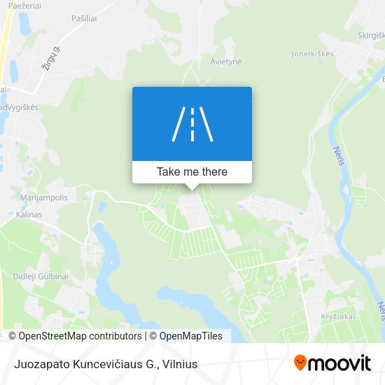 Juozapato Kuncevičiaus G. map