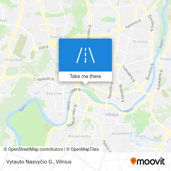 Vytauto Nasvyčio G. map
