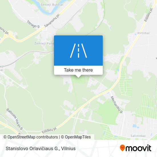 Stanislovo Orlavičiaus G. map