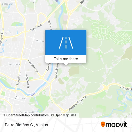 Petro Rimšos G. map