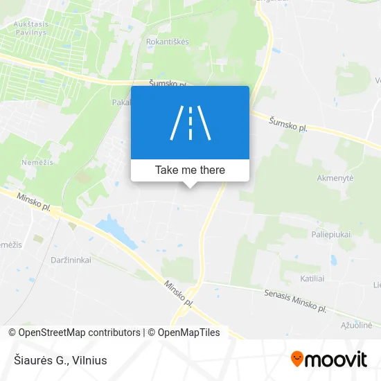 Карта Šiaurės G.