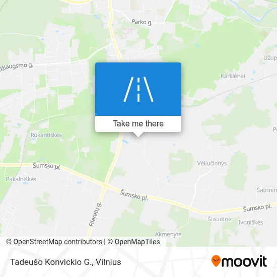 Tadeušo Konvickio G. map