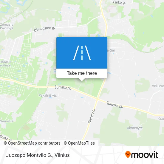 Карта Juozapo Montvilo G.