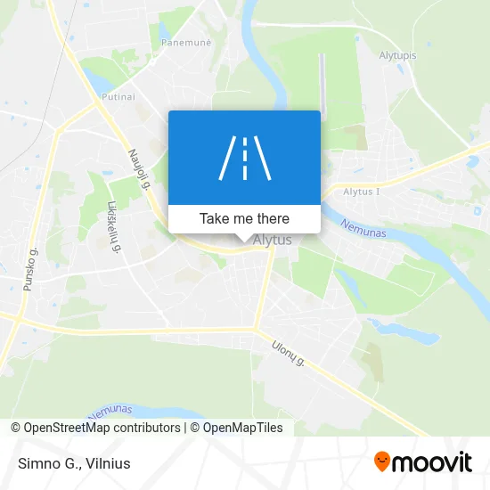 Simno G. map