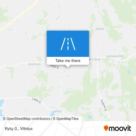 Rytų G. map
