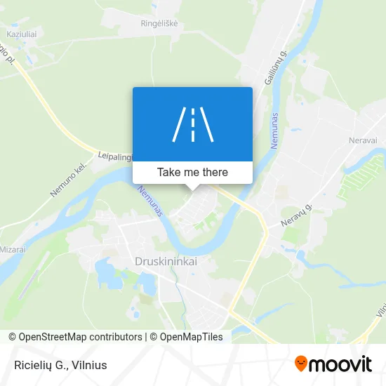 Ricielių G. map