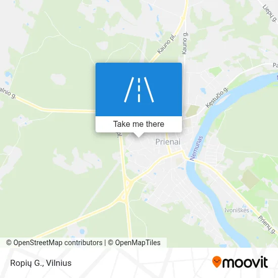 Ropių G. map