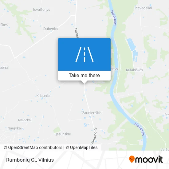 Rumbonių G. map