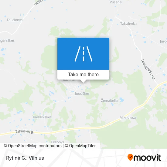 Rytinė G. map