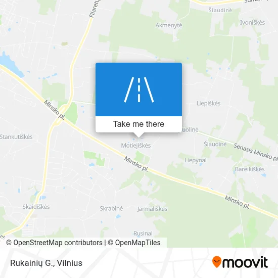 Rukainių G. map