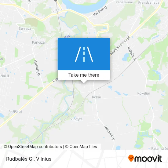 Rudbalės G. map
