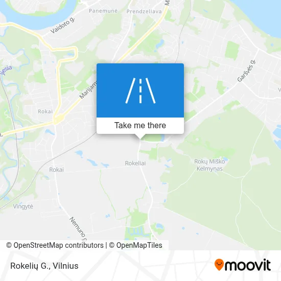 Rokelių G. map