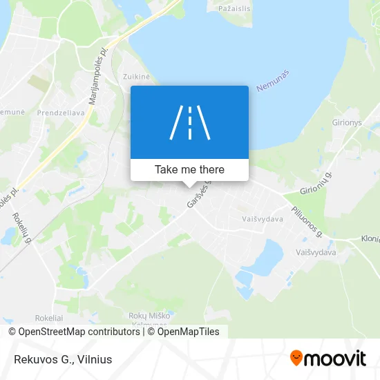 Rekuvos G. map