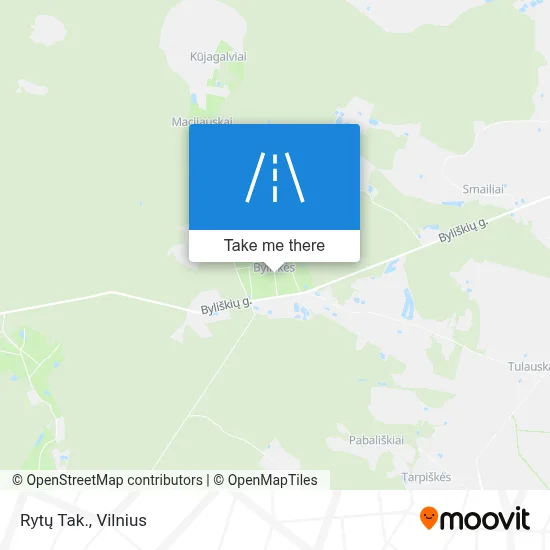 Rytų Tak. map