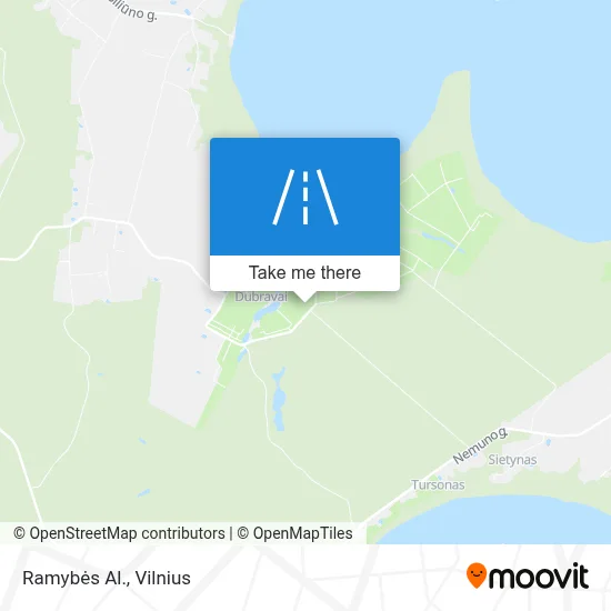Ramybės Al. map