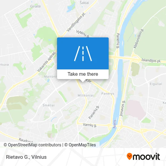 Rietavo G. map