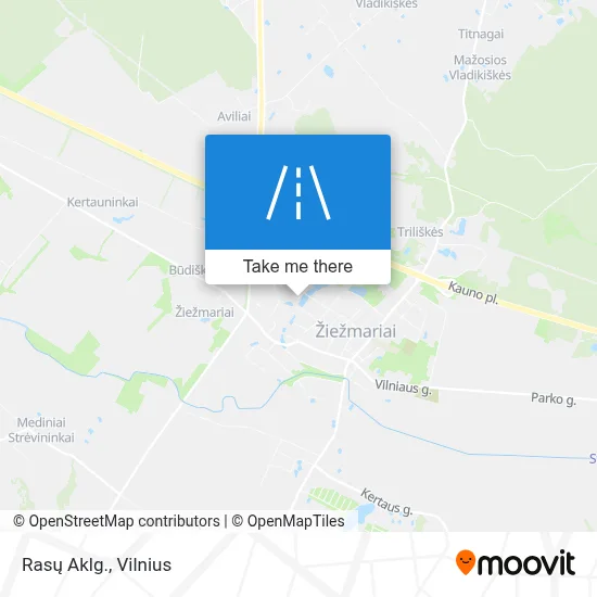 Rasų Aklg. map