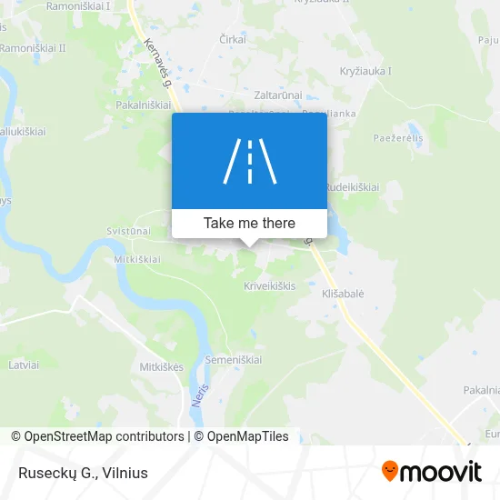 Ruseckų G. map