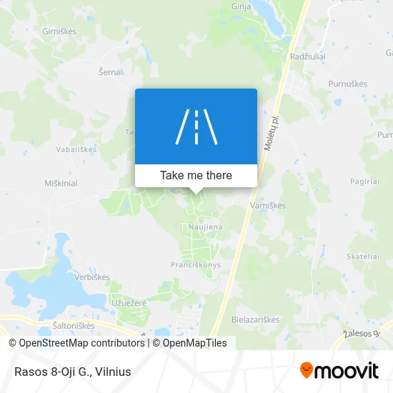 Rasos 8-Oji G. map