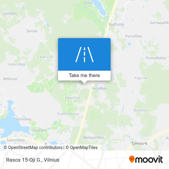 Rasos 15-Oji G. map