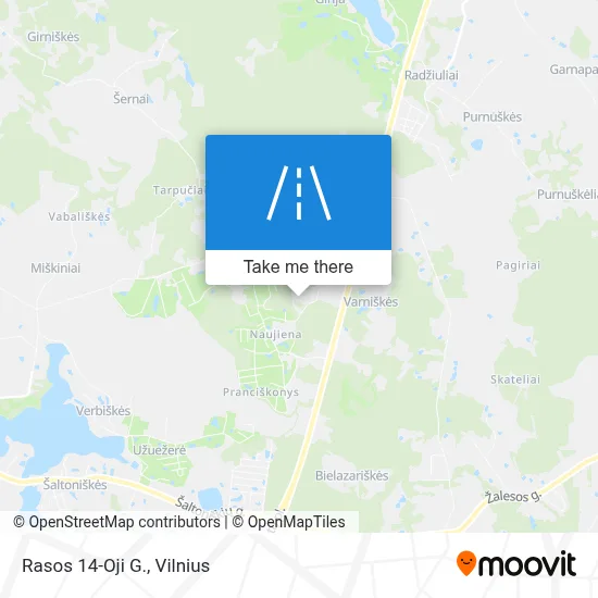 Rasos 14-Oji G. map