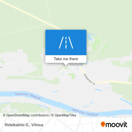 Ridelkalnio G. map